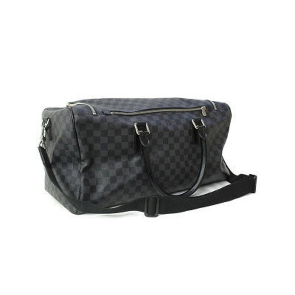 Louis Vuitton Damier Graphite Black Roadster Boston Bag - Picture 2 of 8